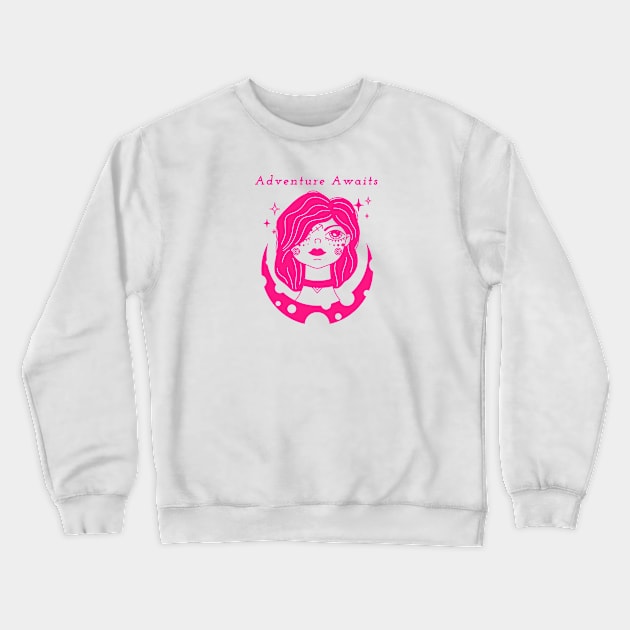 Adventure Awaits Astrology Crewneck Sweatshirt by Hill Designs